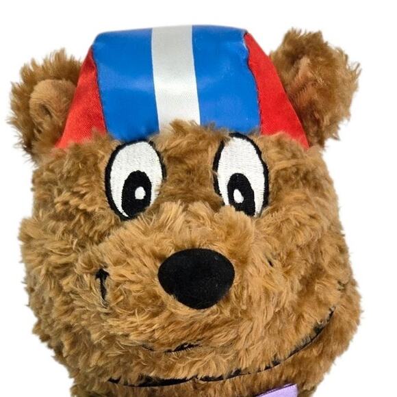 Bikewell Bear‎ Bicycle Safety Hand Puppet Bike St Jude Stuffed Animal Plush Toy - Picture 2 of 7